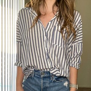 ZARA Button Up Blouse